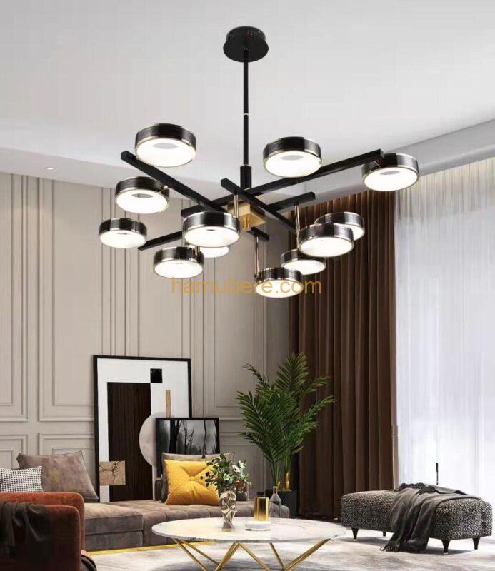 Modern LED Pendant Lights,Living Room Chandelier Bedroom Ceiling Lights