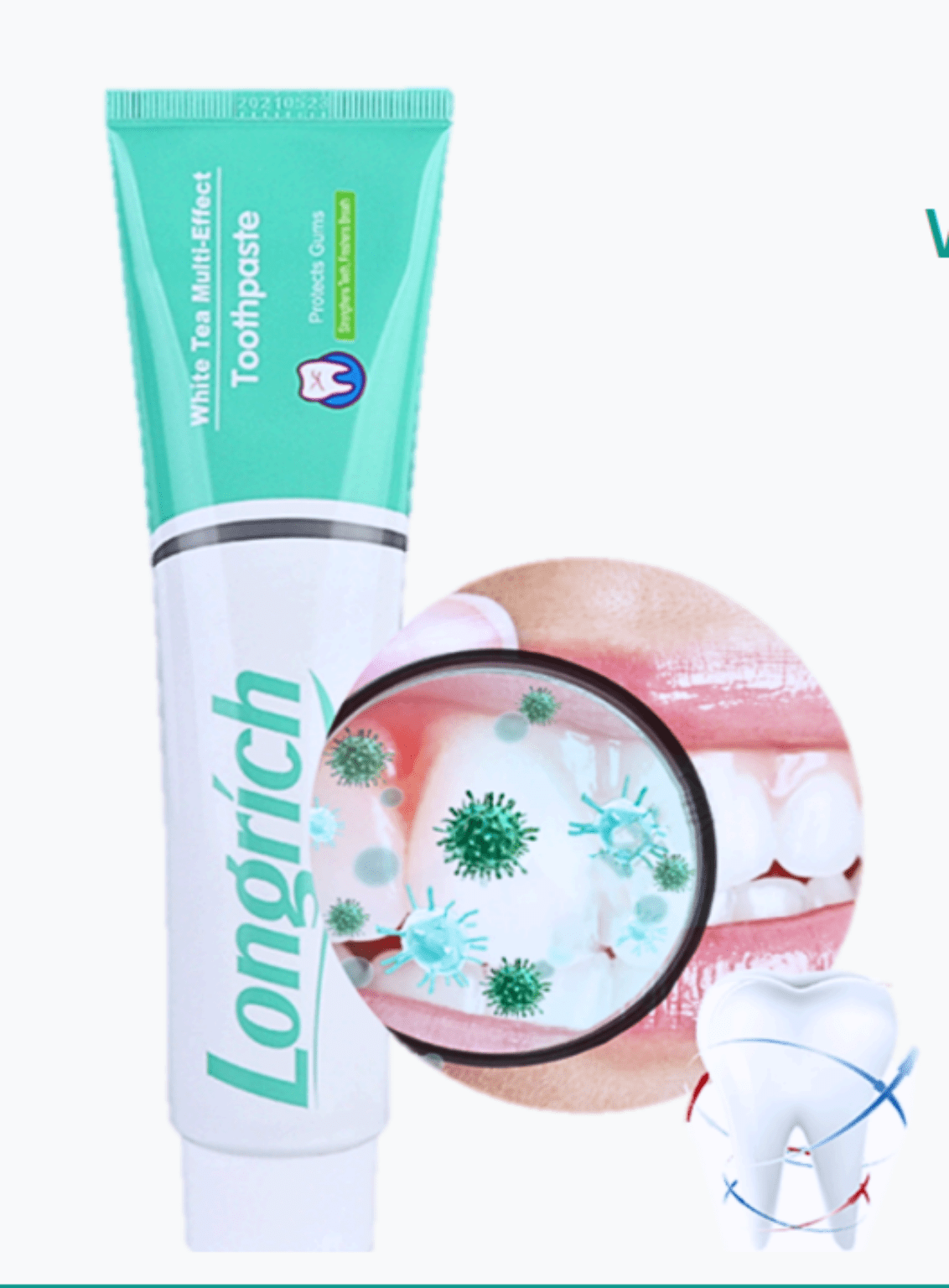 White Tea Toothpaste 200g