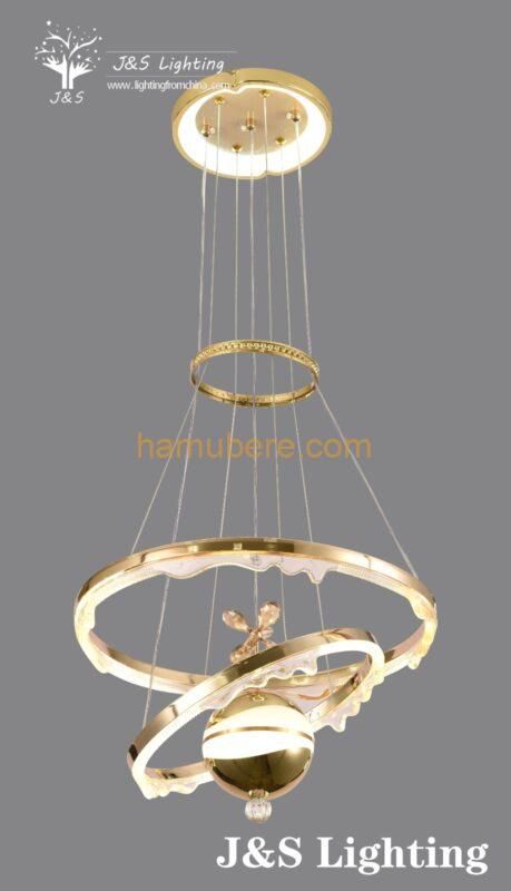 Acrylic sheet chandelier