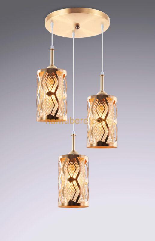 The Antique Design Golden Finish Hanging Light
