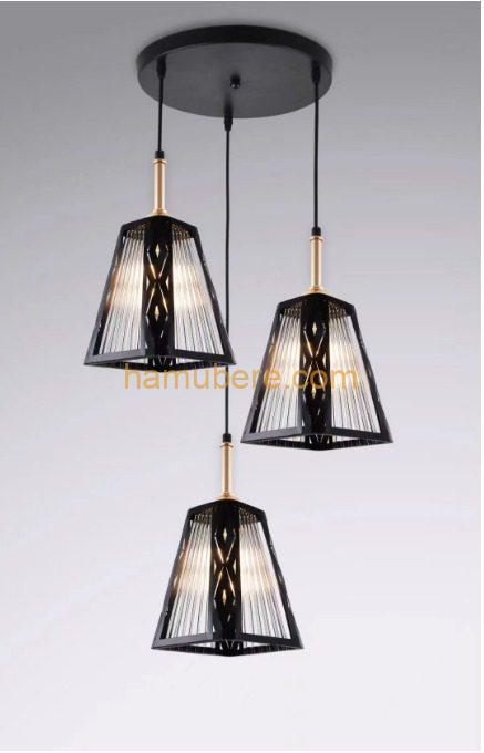 Modern Caged Hanging Light