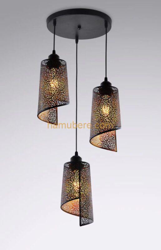 Industrial Black Pendant Light