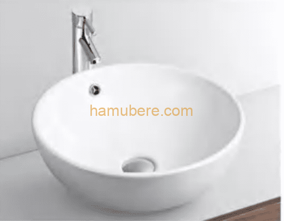 round bathroom sink