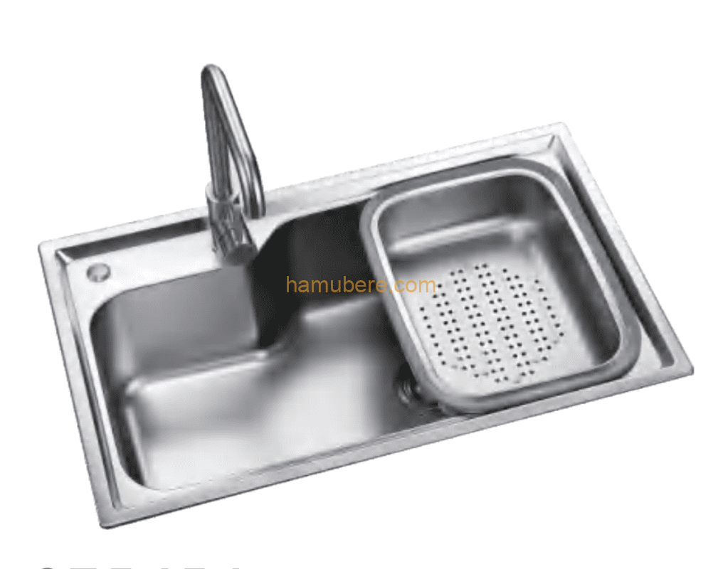 Sink Single Slot Meal Stainless Steel Circular Groove Basins Single Groove Kitchen Sink