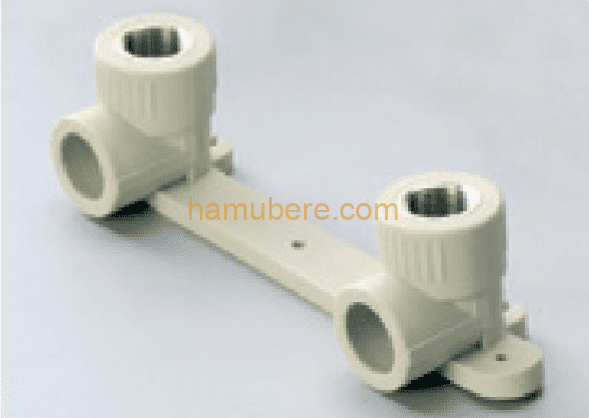 Double female with tap connector 3/4