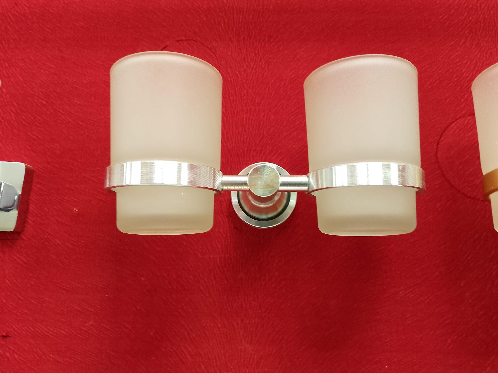 Wall-mounted Toothbrush Holder Double Holder