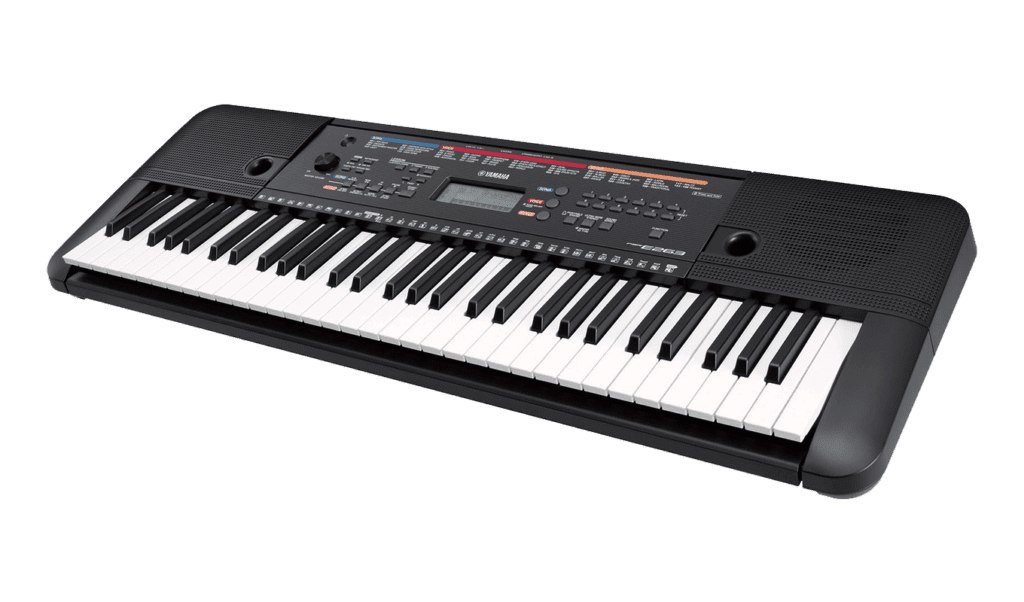 YAMAHA PSR E273 The psr e273 Yamaha portable keyboard features a wide variety of sounds and functions for beginners 61 full sized keys are great for learning and developing keyboard playing technique.The Yamaha Education Suite can be used with the more th