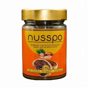 Peanut Butter-NUSSPO 350G x 12