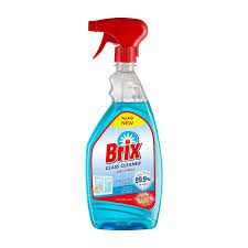 Detergent Brix Glass Cleaner Blue 500ml x 12 ctn