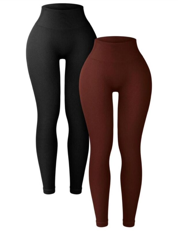 VELOMY Slacks for Women High Waisted High waist seamless leggings for women Push ups High elastic fitness leggings Slim fitting fast drying training tights Sexy women