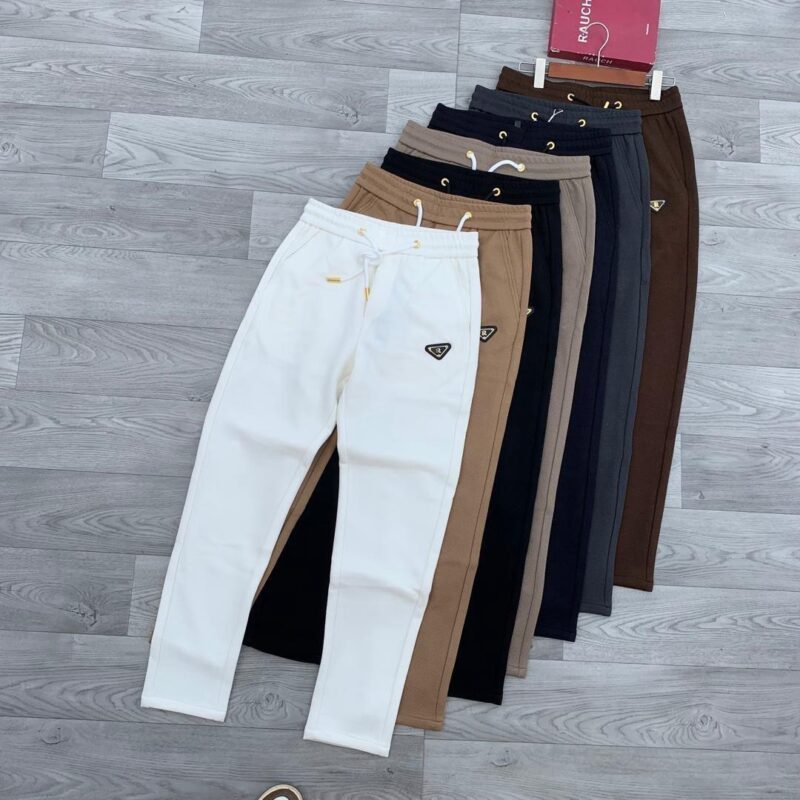 Manfinity Homme Men’s Geometric Print Waist With Pocket Loose Casual Khaki Sweatpants, Graphic Going Out Long Straight Leg Drawstring Sweatpants, For Husband, Boyfriend Gifts