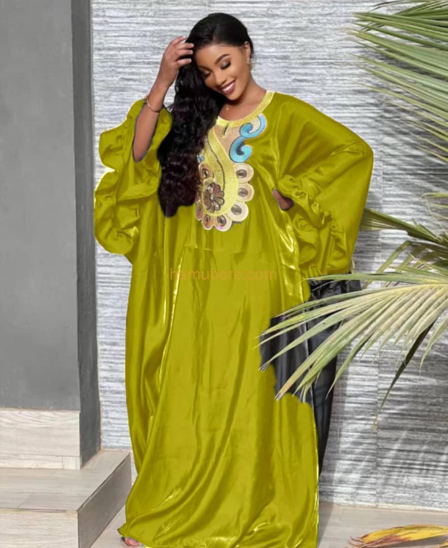 Lemon with Pink Embroidery