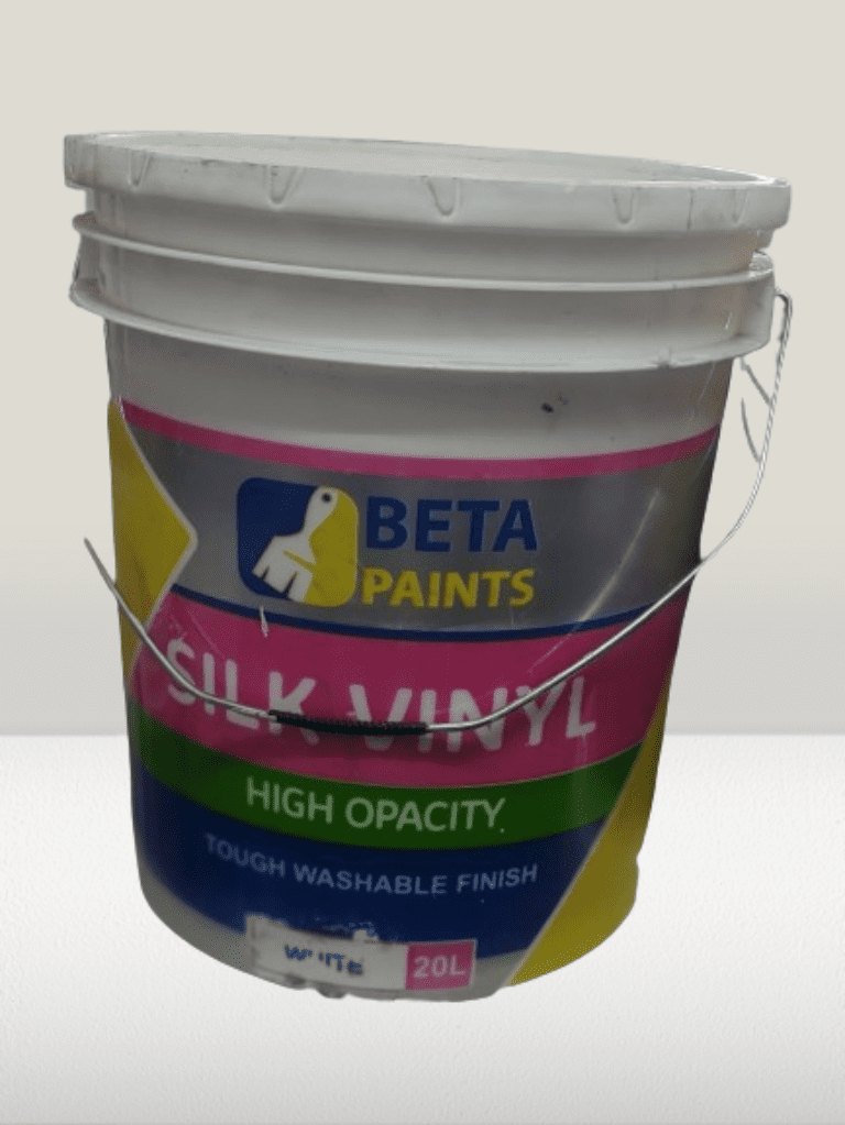 beta paints silk vinyl high opacitity white 20l