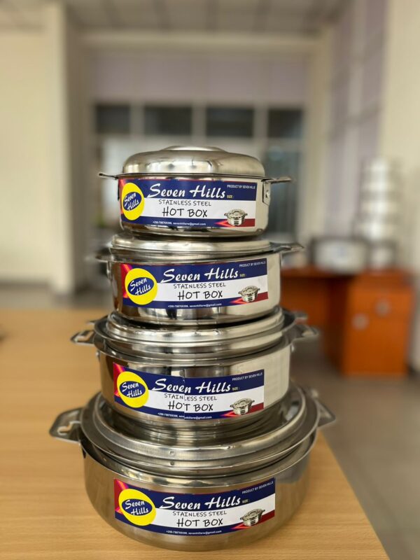 seven hills stainless steel hot box