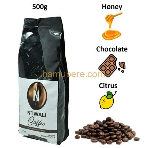 Arabica Medium Roasted Coffee Beans – Chocolate Citrus Honey – 500g