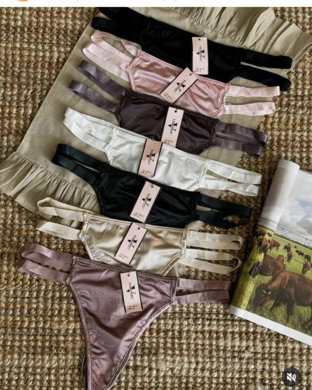 Lace panties Tanga Voronin 8006 set of 3 PCs