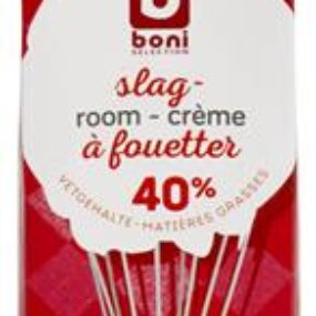 BONI WHIPPING CREAM 40FC CARTON 1L