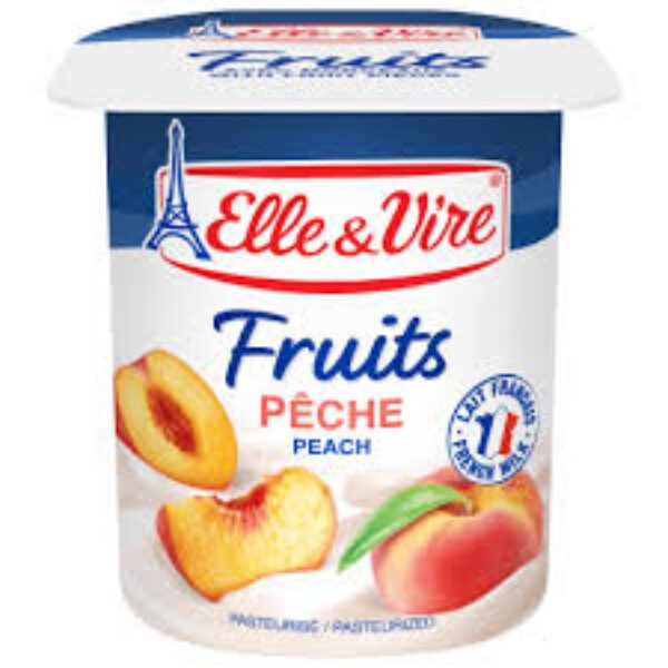 Elle and vire fruit peach