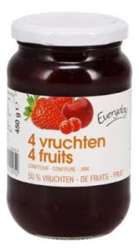 EVERYDAY JAM 4 FRUITS 50 450G