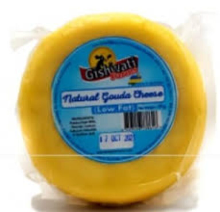 GISHWATI Natural Gouda Cheese Low Fat 1Kg