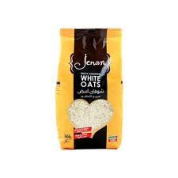 Jenan Quick Cooking White Oats 500g