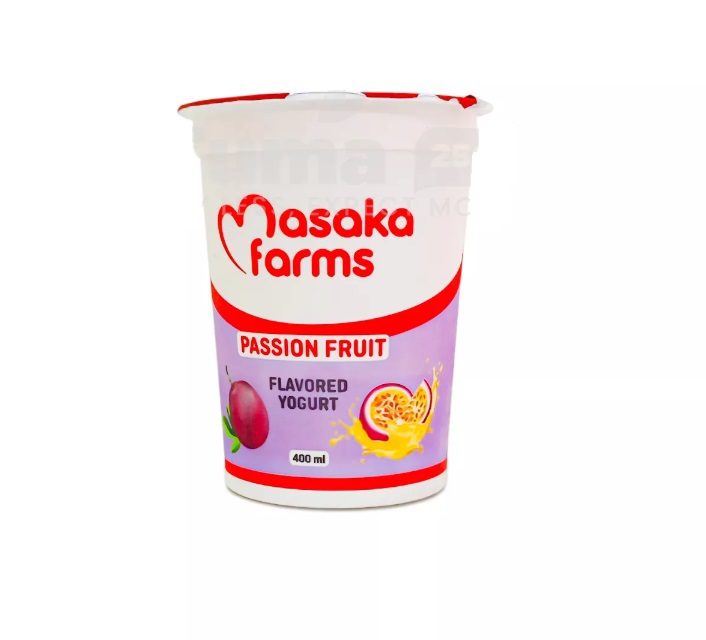 MASAKA FARMS PASSION FRUIT FLAVOURED YOGHURT