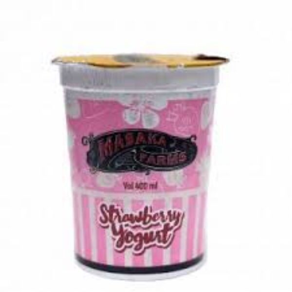 MASAKA YOGHURT STRAWBERRY 400ML
