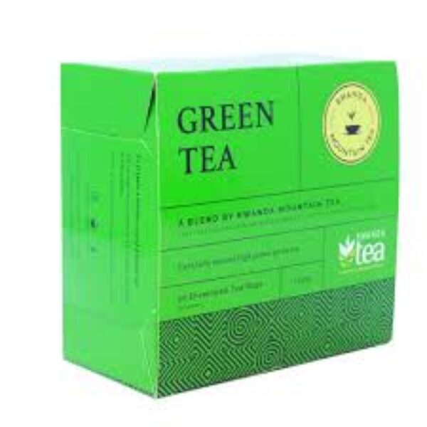 RWANDA MOUNTAIN GREEN TEA BAGS 50PCS