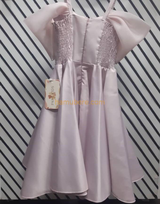 Girls’ short pink dress