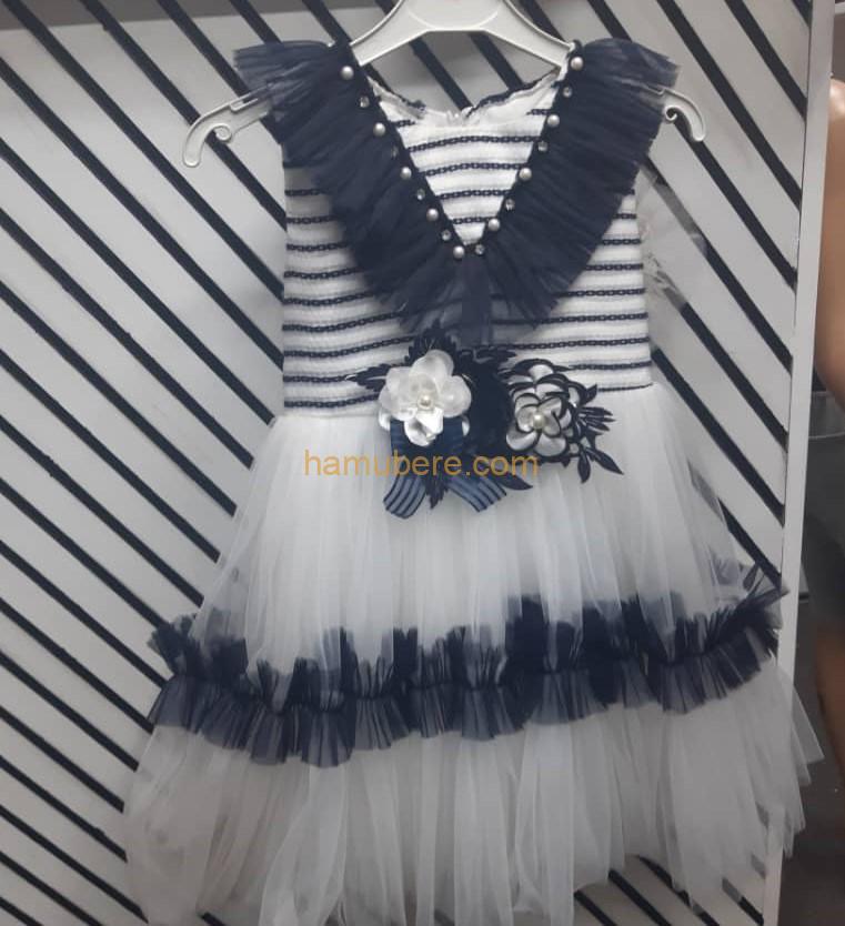 Duru Baby Girl Cold Shoulder Dress