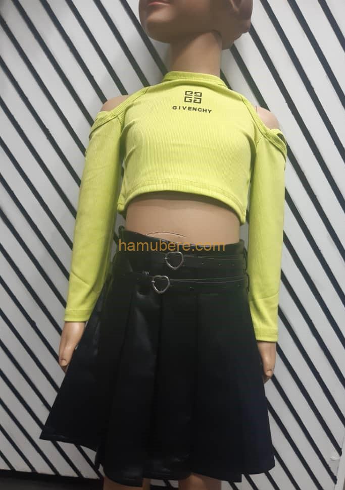 Out from Under Urban Outfitters Green Ribbed Crop Top