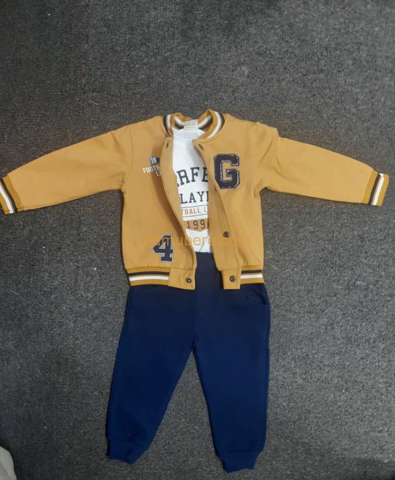 Little Boys Baseball Jacket with it’s complete
