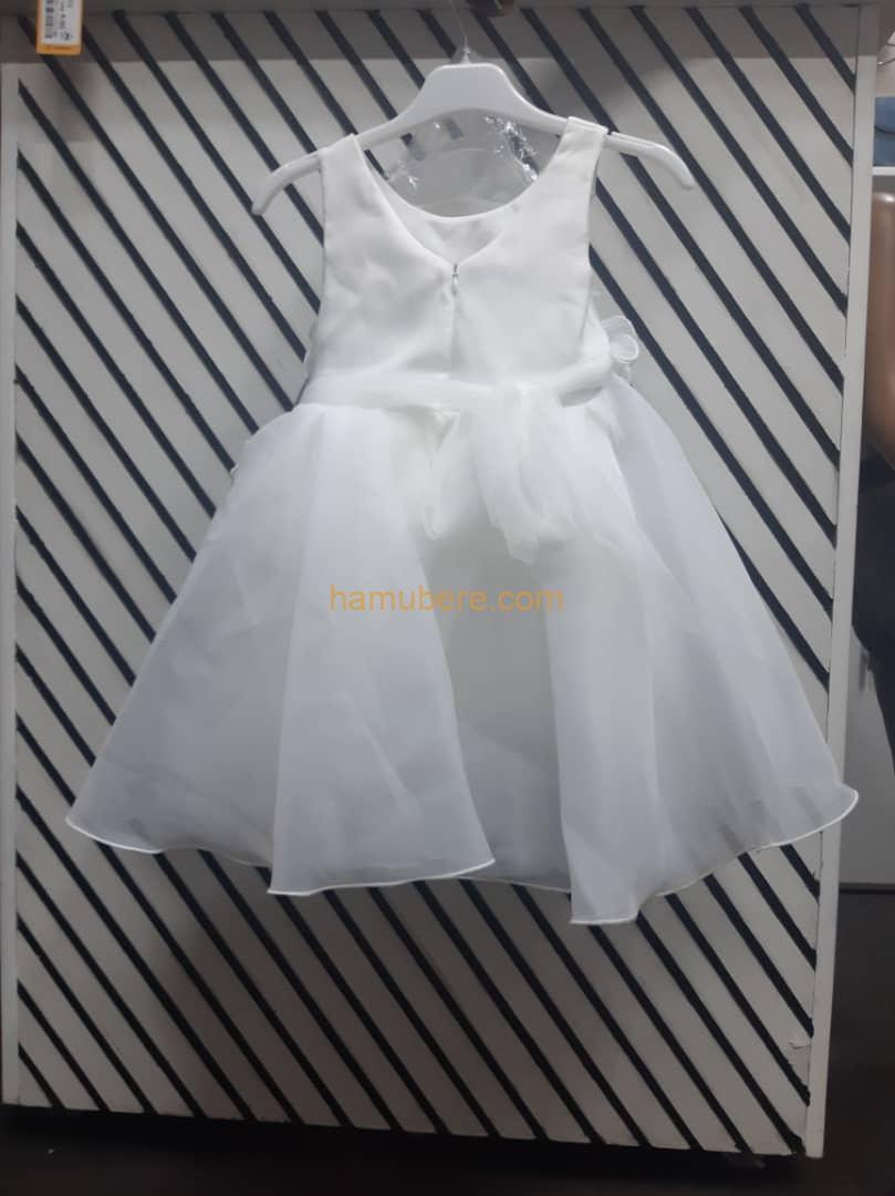 White dress with lace