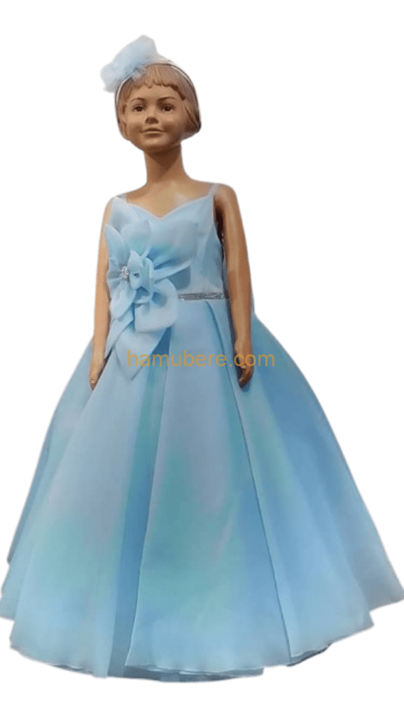 Pure Satin Girl Wedding Party Dresses Off Shoulder Baby Girl Princess