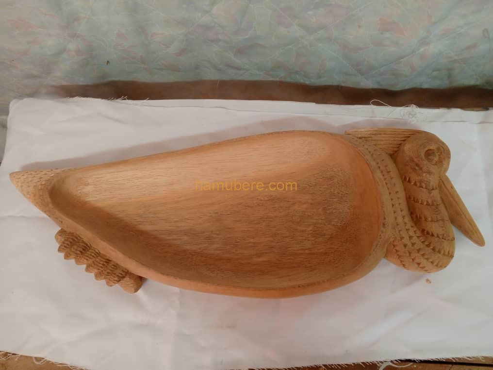 Wooden chiken ornament