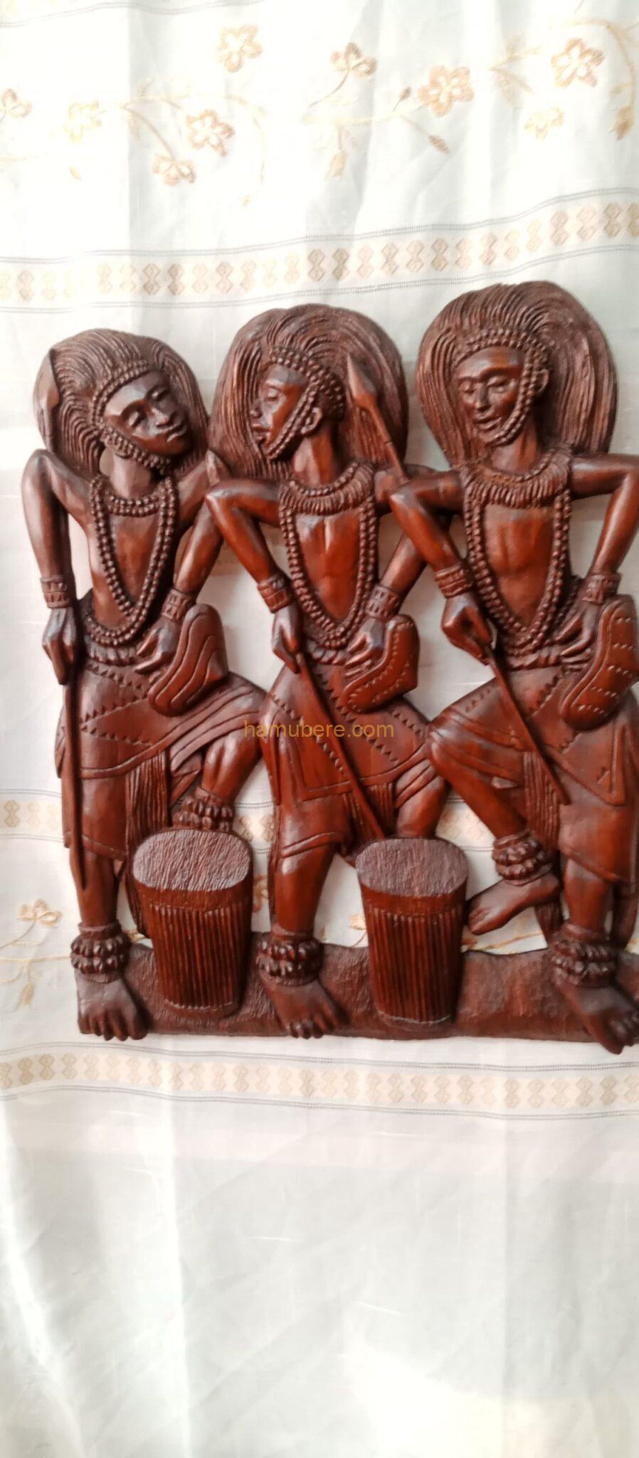 Traditional dance: Intore Libuyu wood