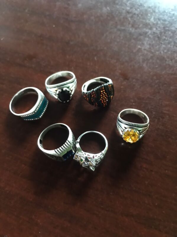 Unheated Untreated Ceylon Natural Mens Pukhraj Ring Natural