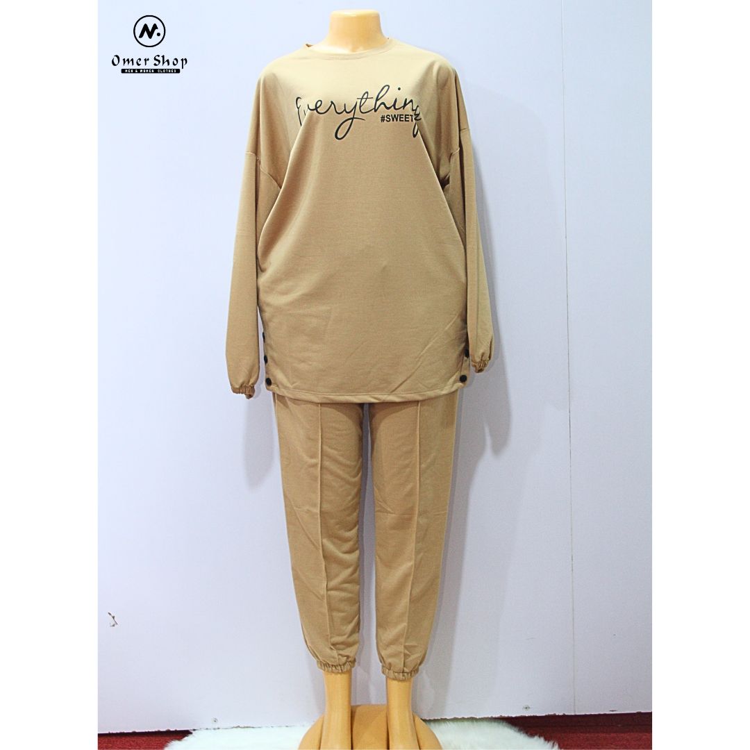 Jogging Suit Women’s Summer Cotton Linen Outfit