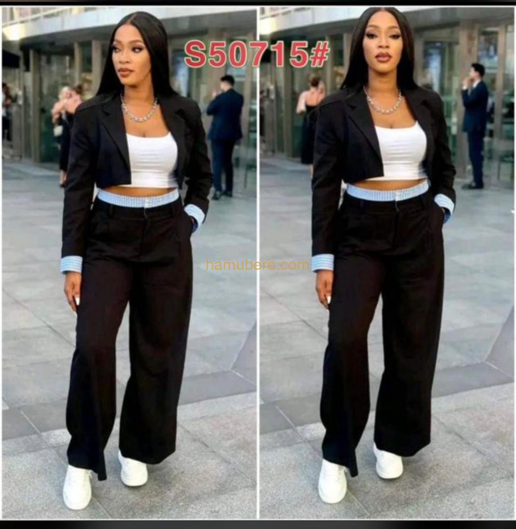 Tailored blazer and trousers set