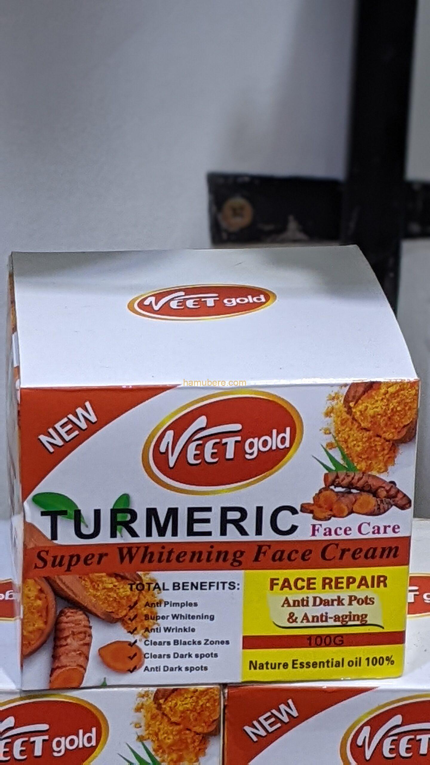 Turmeric super whitening face cream