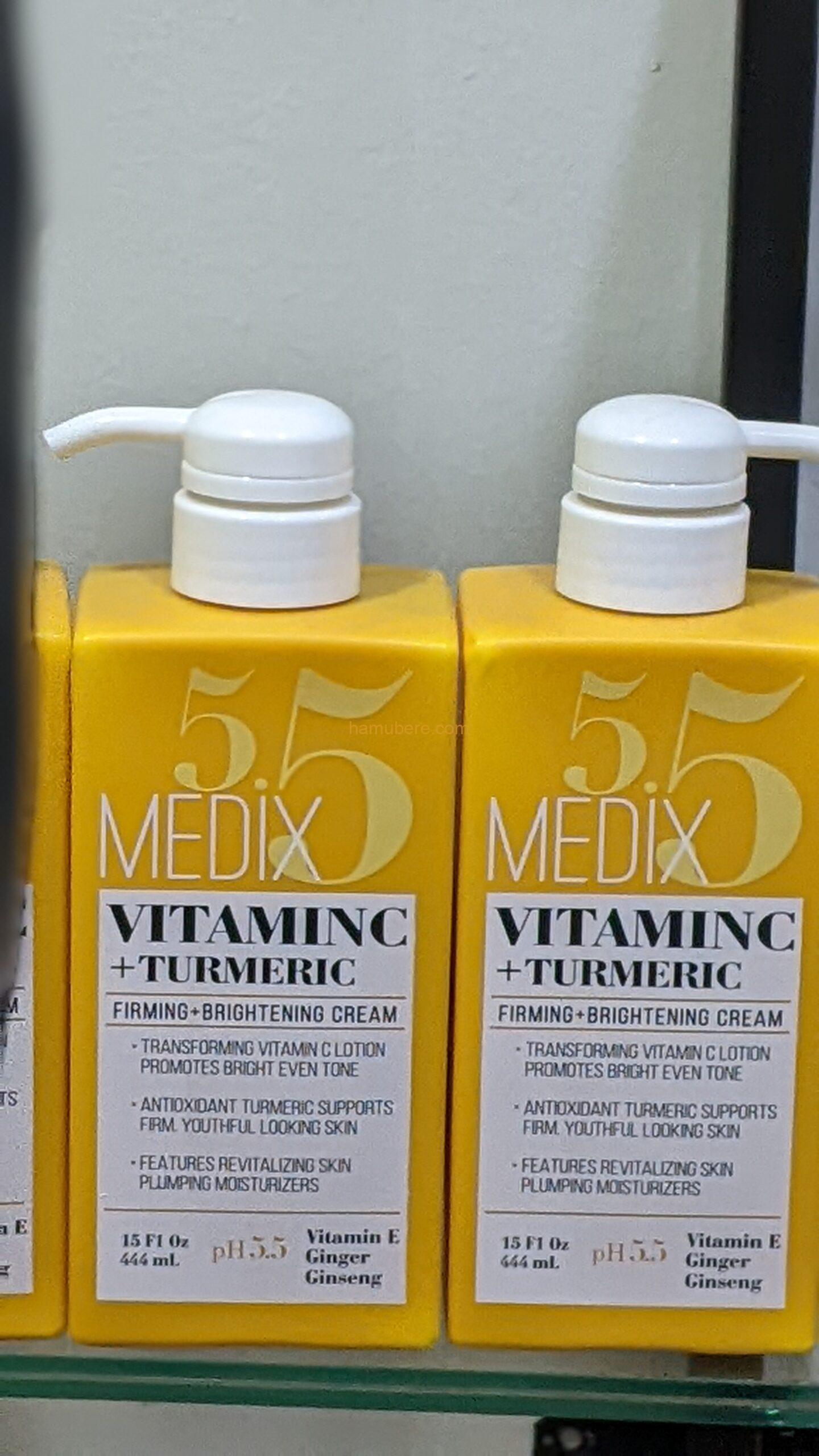 MEDIX 5.5 Vitamin C+E Turmeric Brightening + Firming Lotion