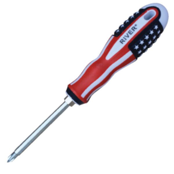 Handle Double sided screwdriver handle material Plastic finish Zinc, Chrome size 4″ 6″ 8″