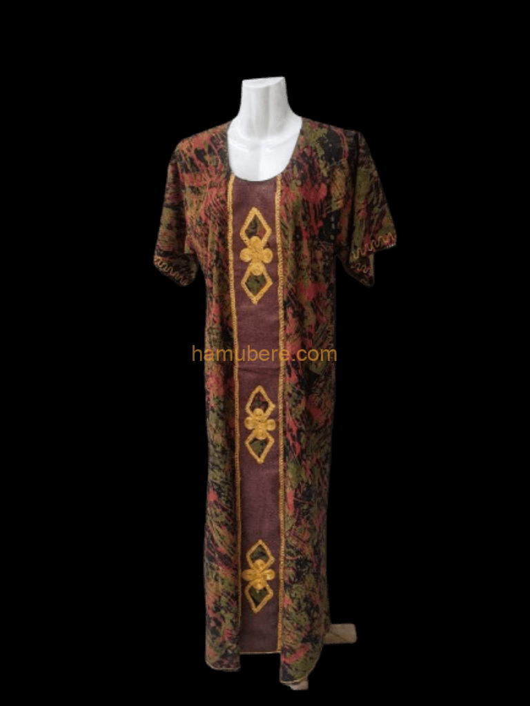 Tradition Long African Flowered dress