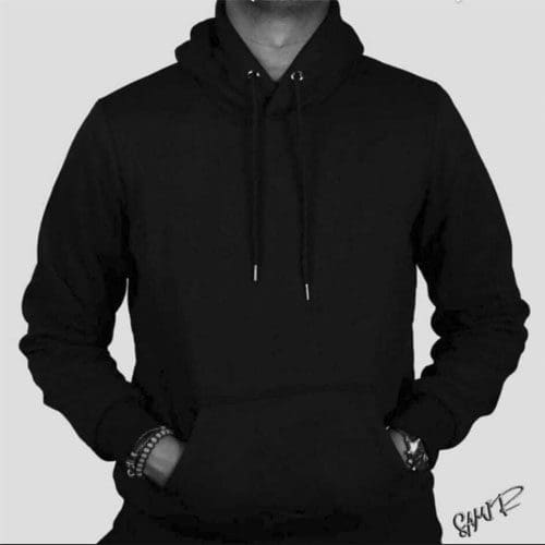 Men’s Black Hooded Sweater