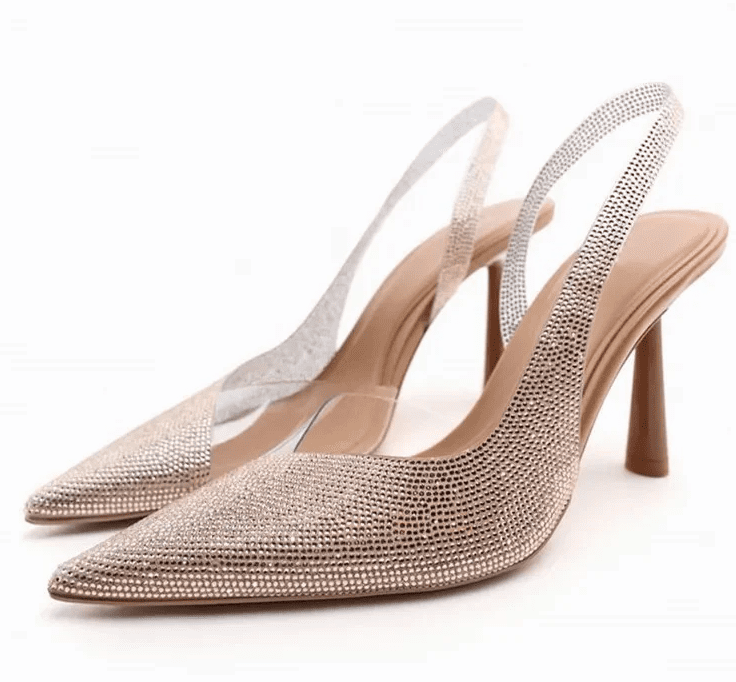 Vinyl star heels They’re comfy to wear and will last a long time. Get ready to shine wherever you go