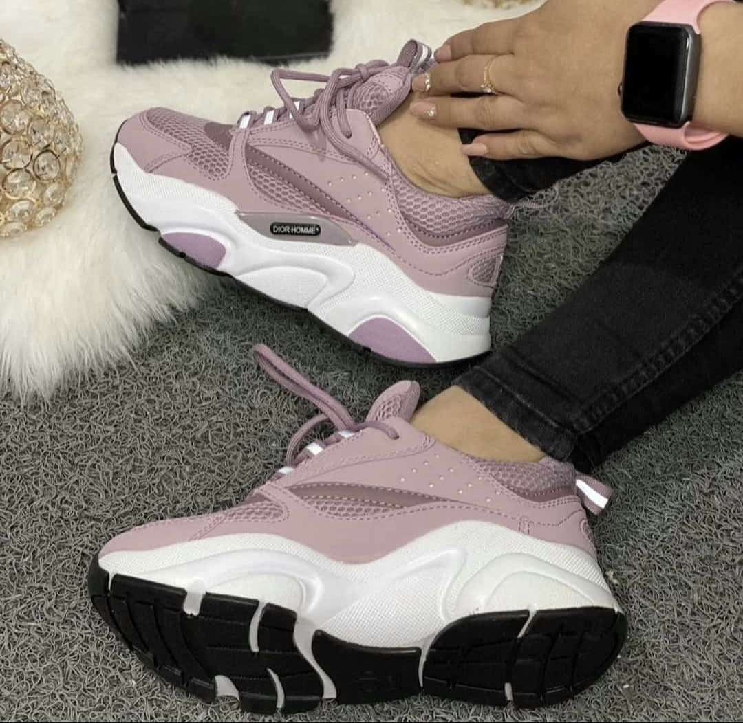 Women’s Sport Shoes Memory Foam Big Star HH274258 Violet pink