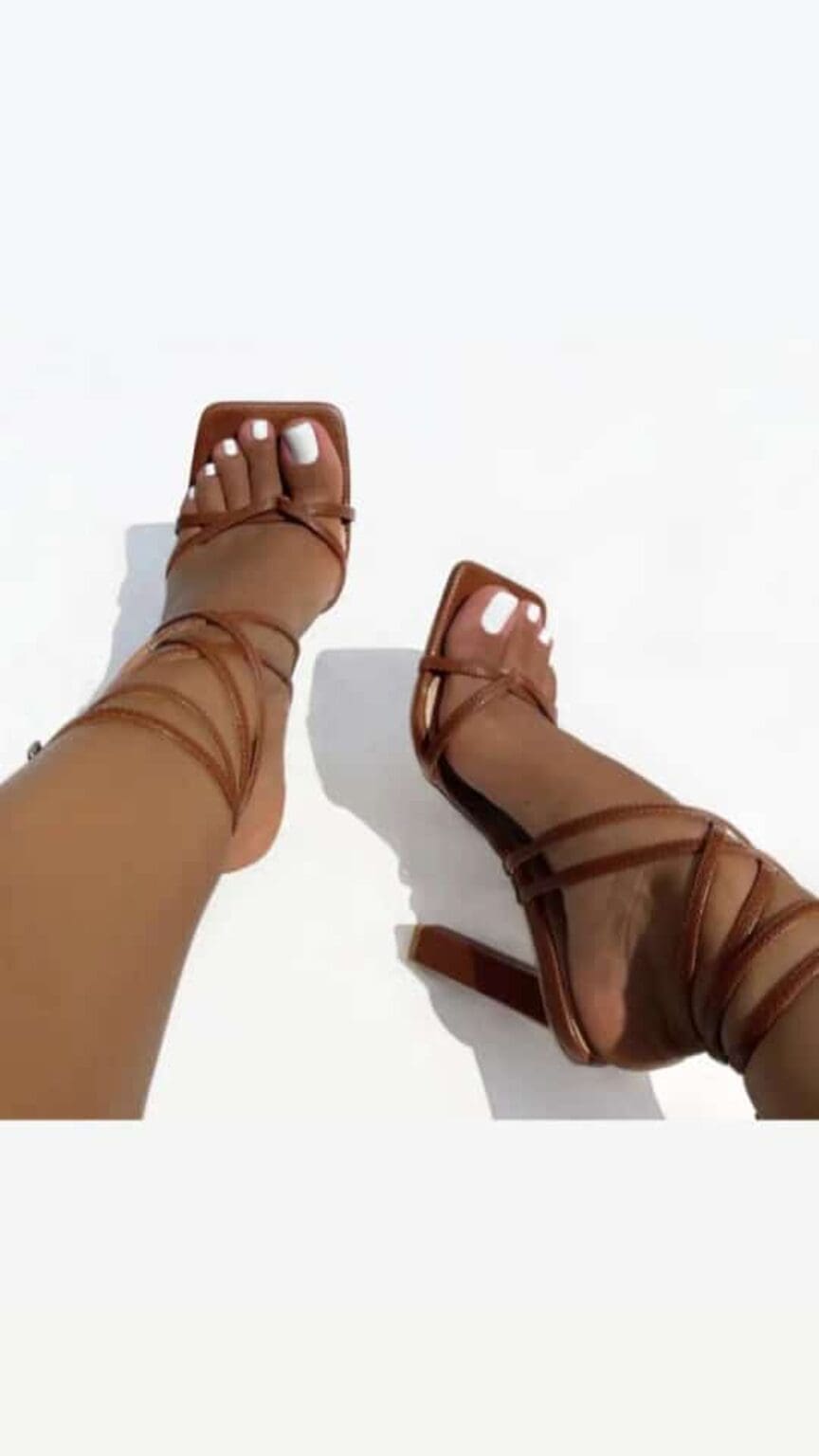 Megan High Heel- Tan