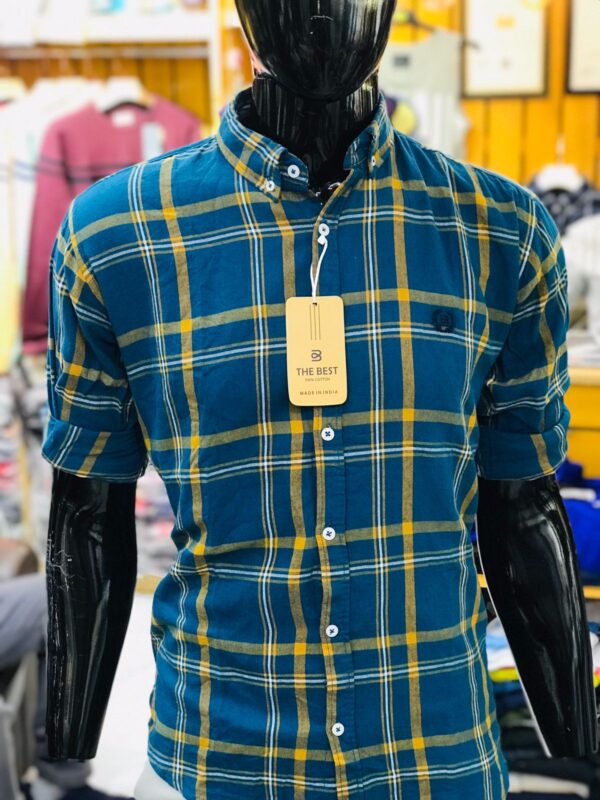 Checked Shirt with Patch Pocket