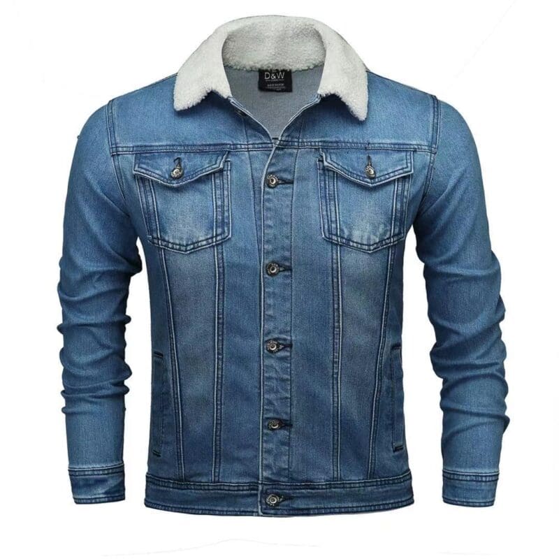 Men’s Buttoned Stuff Denim Jacket 2023 MODEL Stuff Jeans Jacket Coat Mont ‘Turkish’ Quality Fashion Design Season Comfort
