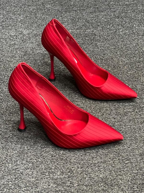 Casadei Julia satin plissé 125mm pumps